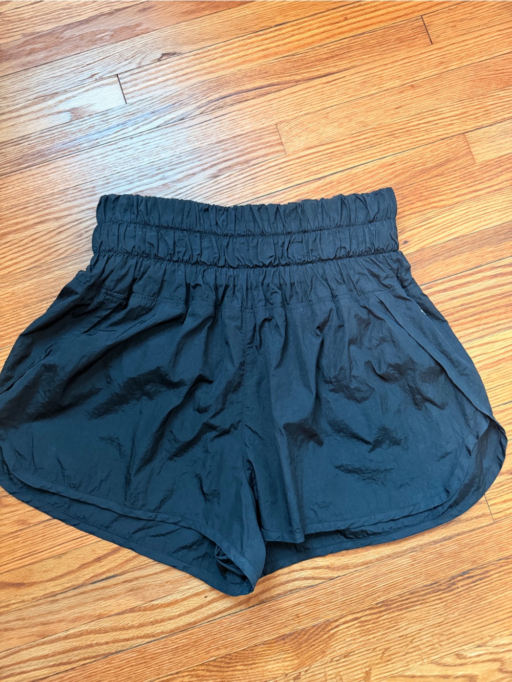 FP Movement by Free People Black Athletic High-Rise Shorts
